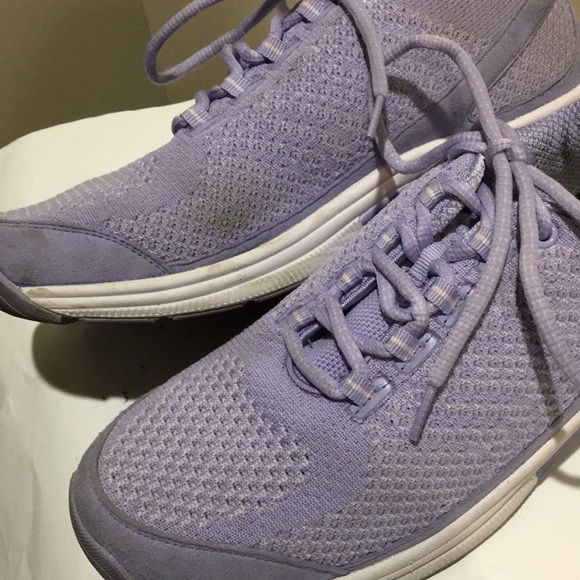 Orthofeet women lace up Supportive comfy Sneakers shoes size 8.5 wide lavender - Picture 15 of 15